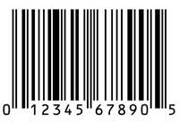 GTIN 12 Barcodes